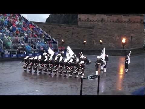 Drumline from Switzerland's Top Secret Drum Corps