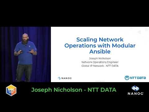 Scaling Network Operations with Modular Ansible
