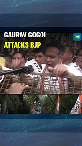 'They Attacked Democracy': Gaurav Gogoi Slams BJP and attacks ECi