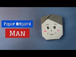 HOW TO MAKE A PAPER ORIGAMI MAN | VERY EASY PAPER ORIGAMI MAN | STEP BY STEP TUTORIAL