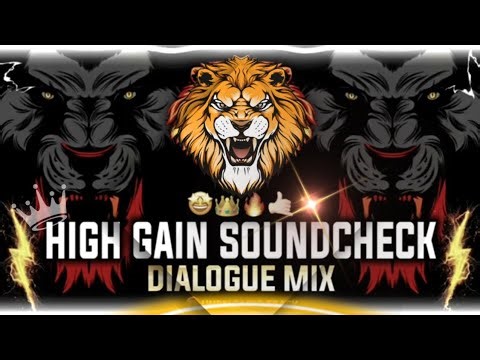 HIGH GAIN SOUNDCHECK DIALOGUE MIX | COMPETITION HORN | DJ SONG | #soundcheck #competition #music