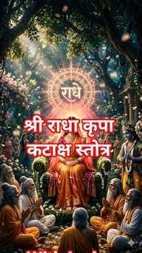 Radha Kripa Kataksha Stotra Superfast | Fast Recitation with Lyrics