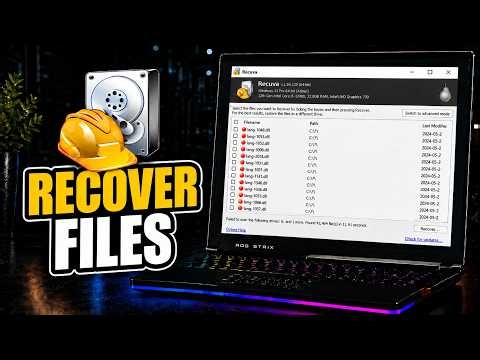 How to RECOVER Deleted Files on Windows | Restore Deleted Folders on PC
