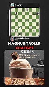 Magnus Trolls ChatGPT 😂 | Chess.com