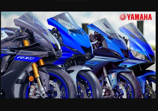 雅马哈R125 R15M R25 R3 R6 R7 R1 R1M 极速测试 2024