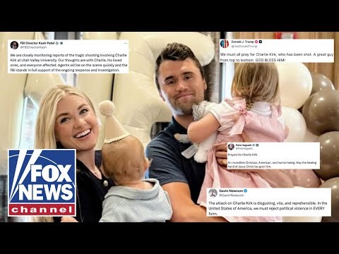 Politicians from both sides condemn Charlie Kirk shooting and unite in prayer