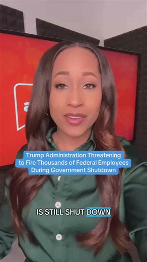 Thousands of federal jobs could be cut as the government shutdown continues