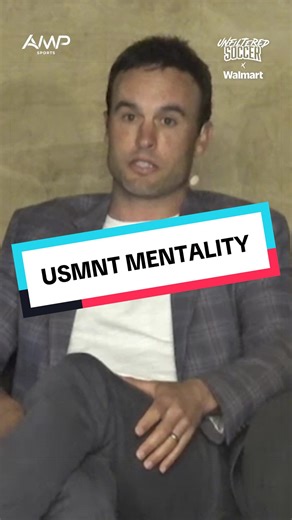 Landon Donovan on when he noticed a positive shift in the USMNT’s mentality. @Walmart