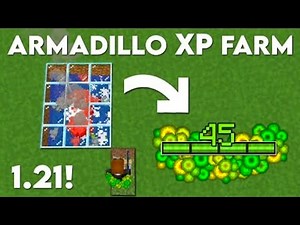 Minecraft: EASY NEW ARMADILLO XP FARM! (1.21 Tutorial)