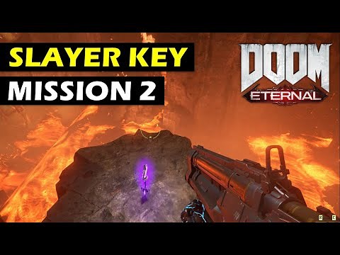 How to get the Slayer Key in Mission 2 Exultia | DOOM Eternal (Slayer Key Location)