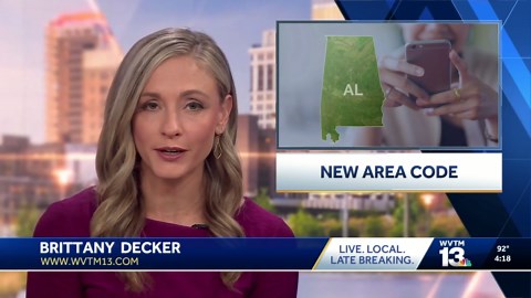 New area code coming to Alabama in 2026
