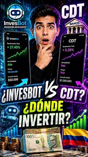 InvestBot Vs CDT en Bancolombia (Toda la verdad)