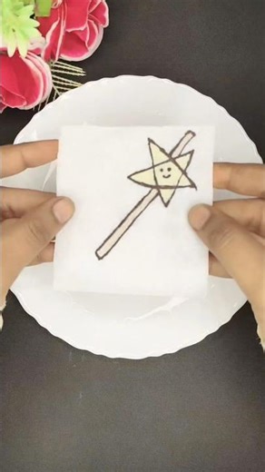 Drawing with tissue paper/kids activity craft #shorts #craft #easycraftswithsabbo