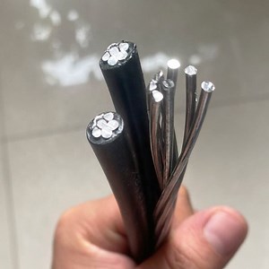 [Hot Item] Secondary Conductor Triplex Aluminum Aerial Bundle AAC Wire 4AWG Oyster Overhead Cable