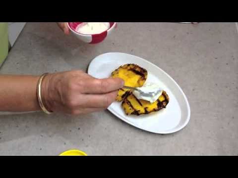 Grilled Mango Easy Video Recipe cheekyricho