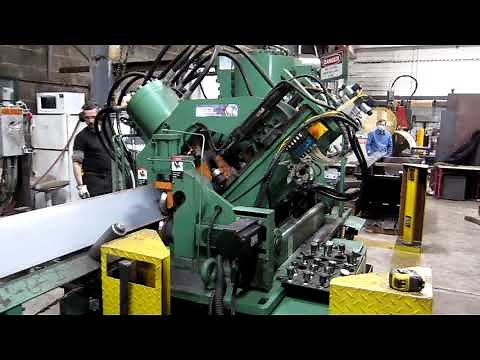 Peddinghaus AFCPS 823-A CNC Anglemaster Angle Punch & Shear Line