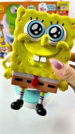 Pororo ASMR Satisfying with Unboxing Sponge Bob #toys #asmr #pororo