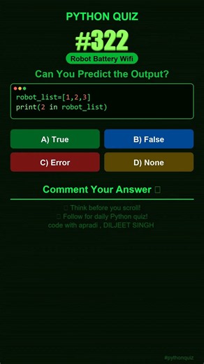 Python Quiz #322 — Can You Predict the Output? #shorts #python