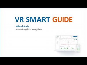 VR Smart Guide - So geht's! Verwaltung Ihrer Ausgaben mit dem VR Smart Guide. Onboarding Folge 5