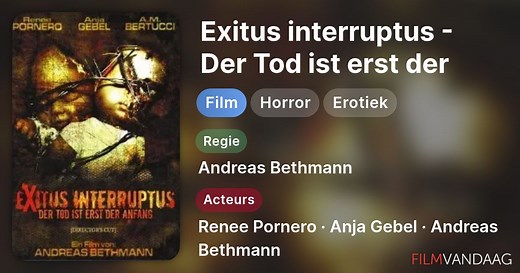 Exitus interruptus - Der Tod ist erst der Anfang (2006)