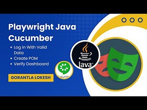 Part 2: POM - Page Object Model Playwright Java Cucumber TestNG #playwright #java #testng #cucumber