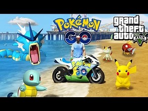 POKEMON GO IN GTA 5! CATCHING, HATCHING, & EVOLVING POKEMON! (GTA V PC Pokemon Go Mod)