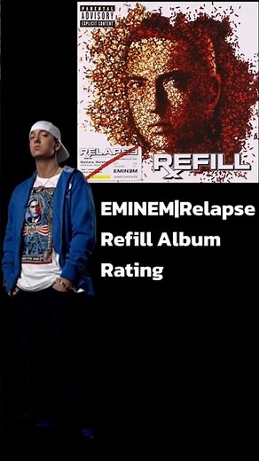 Eminem|Relapse Refill Album Rating #rap #music #hiphop #eminemshorts #eminem #eminemalbum #d12 #pop