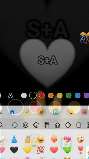 Emoji making 😻 #tutorial #heartemoji