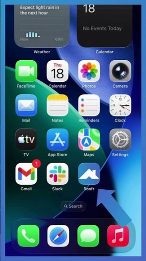 How to add Roofr to your iPhone home screen