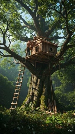 #treehouse #gharbanane #viralvideo #construction Short Viral Title: Tree Par Ghar Kaise Banta Hai