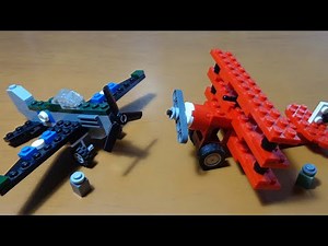 Mini Aviones de combate - Tutorial LEGO (Mr :P)