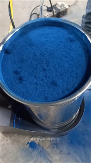 How Electrostatic Fluidized Bed Powder Coating Works?😱 #shorts