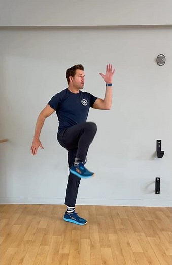 High Knee March With Arm Drive