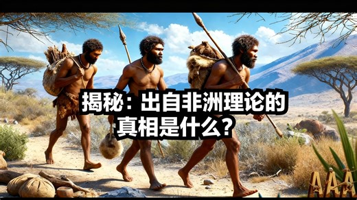 [中配]揭秘：出自非洲理论的真相是什么？ - Ancient Animal Atlas