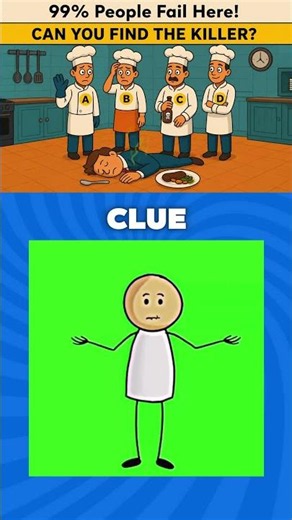 Can You Find the Killer? 🕵️ Only 1% Can Solve This Mystery! #canyousolveit #brainchallenge