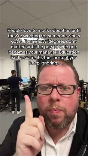 Funny How Degrees Don’t Matter… Until This Happens