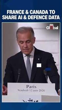 France And Canada To Share Classified AI And Defence Information, Carney Announces | #g7