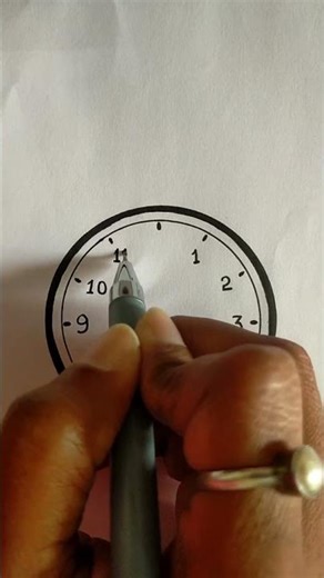 Vintage Alarm Clock Drawing #shorts