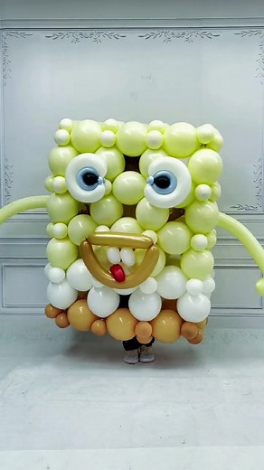 DIY SpongeBob Balloon Art Tutorial
