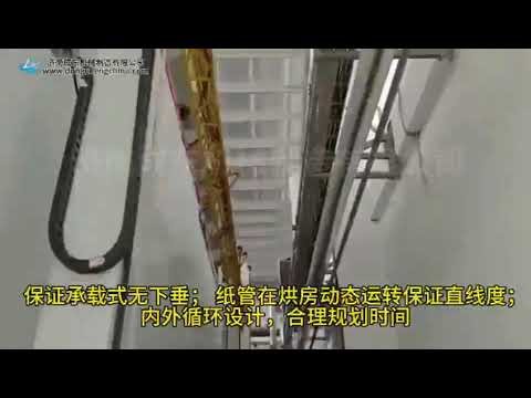 Automatic Paper core cutting and Conveying System for paper-making machine