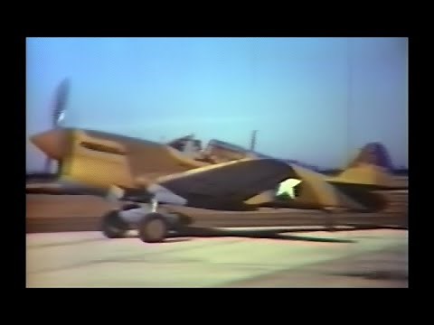 How to Fly the Curtiss P-40 - Ways of the War Hawk 1944 Color
