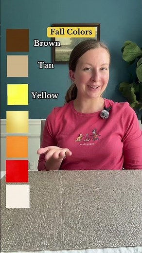 Fall Colors in English 🍂 | Learn Autumn Vocabulary for ESL Learners