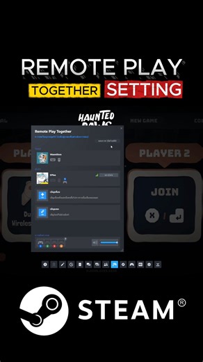 Remote Play Together quality settings… #waenglom #incaseyouknow #games #steam #remoteplaytogether