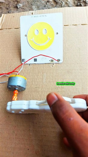 | dc motor generates electricity |#experiment #youtubeshorts #shortvideo #minivlog
