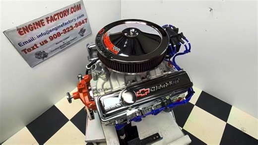 Engine Factory on Instagram: "350 Chevy/400 Hp TURN KEY ENGINE. ARRIVES READY TO RUN RIGHT OUT OF THE BOX!! 350 Late Style Roller Cam Block With Full Round Seal. GM 350 Crankshaft. Performance Connecting Rods. 9:73 Hypereutectic Pistons. Speed Pro Moly Rings. Camshaft: Duration @ 050,218/224, Lift 534/529. Melling 3 Piece Timing Set. Clevite Trimetal Engine Bearings. Melling High Pressure Oil Pump. AFR Aluminum Performance Heads with Screw in Rocker Studs. 195 CC Intake Runners, 64 CC Combustion