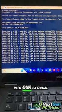 Never Lose Your Drivers Again 😱 Copy Them to USB in Minutes