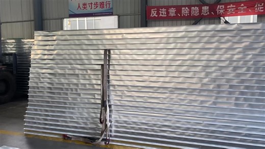 High Density Mineral Wool Wall Rock Wool Structural Insulated Sandwich Panels