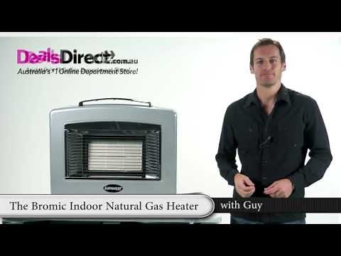 Bromic Portable Indoor Natural Gas Heater - Natural Convection/Radiant
