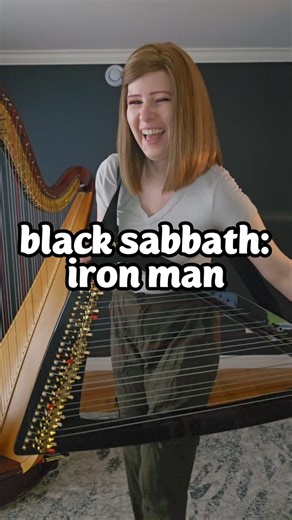 866K views · 29K reactions | Had this song stuck in my head for a week so just had to try it on harp! #harp #ELECTRICharp #ironman #blacksabbath #distortion #overdrive #guitar | Kristan Toczko | Facebook
