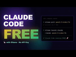 Run Claude Code FREE Locally — No API Key, Just Ollama